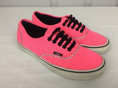 pink custom vans