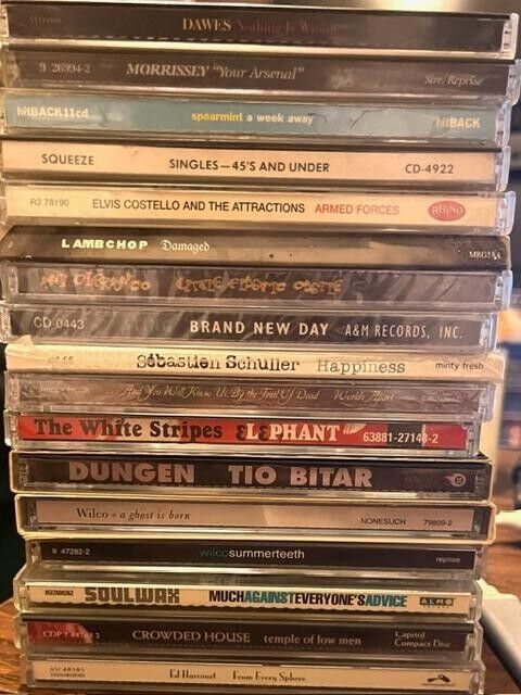 CD Lot! 32 titles - Indie - New Wave - Alternative    Free shipping!!