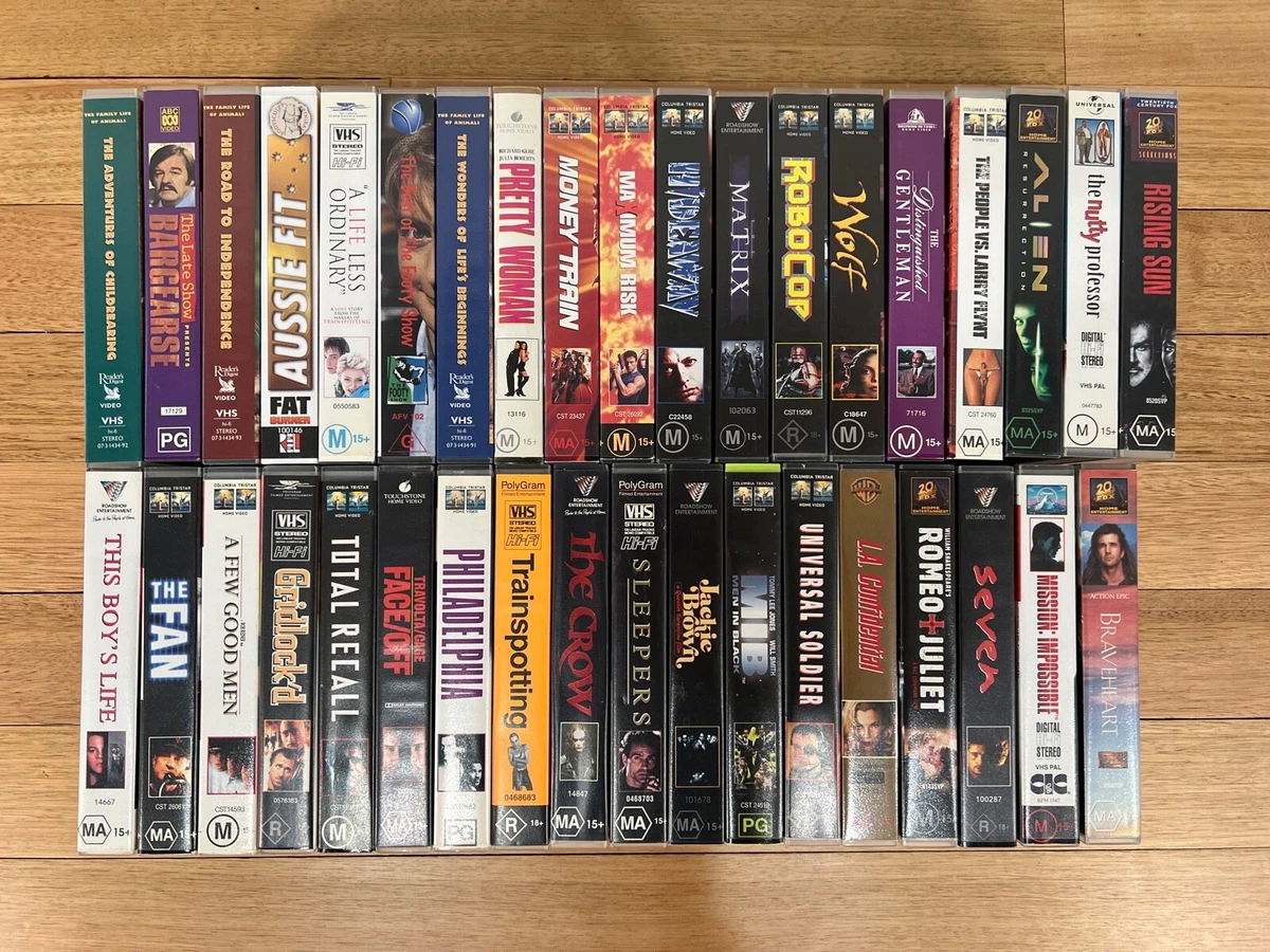 Are These VHS Tapes 'Rare' And Worth Big Money?