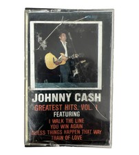 Johnny Cash Greatest Hits Volume 1 Cassette Memory Lane Music 1984