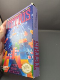 # Tetris (Nintendo Entertainment System NES) Game, Manual, Box