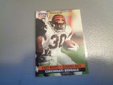 1991 Pro Set #467 Ickey Woods Cincinnati Bengals Football Card