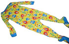 E3 LN 18-24M The Children's Place Yellow MONSTERS ALIENS Footed Sleeper Pajamas — photo 5