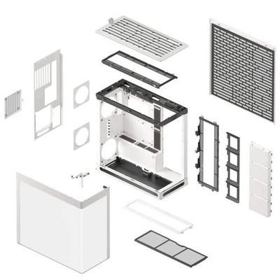 Aerocool HAVN HS 420 Base Edition White EATX case