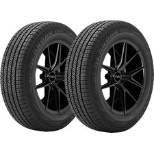 (QTY 2) 225/65R17 Yokohama Geolandar G91AV 102H SL Black Wall Tires