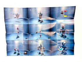 LEGO BIONICLE Metru Nui Matoran Lot Vhisola Tehutti Ehrye 8608 8609 8612