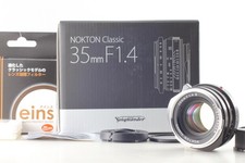  Unused in Box Voigtlander Nokton Classic 35mm F1.4 II MC VM Leica M From JAPAN