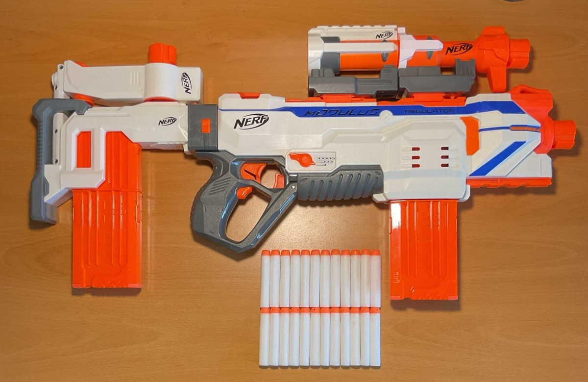 HOT Nerf Elite Nerf N Strike Regulator Nerf N-Strike Modulus