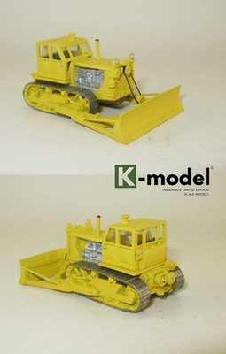CHTZ bulldozer DZ-53 basis of tractor Т-100 DDR UdSSR - 1:87 H0 Gelb