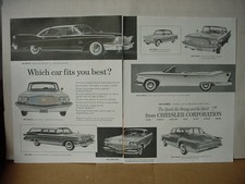 1960 Chrysler Corp Simca De Soto Imperial Dodge Dart Vintage Print Ad 10051 1960 Chrysler Corp Simca De Soto Imperial Dodge Dart Vintage Print Ad 10051