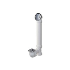 Keeney 1-1/2 in Chrome PVC Bath Drain Roll Ball S40 650PVC