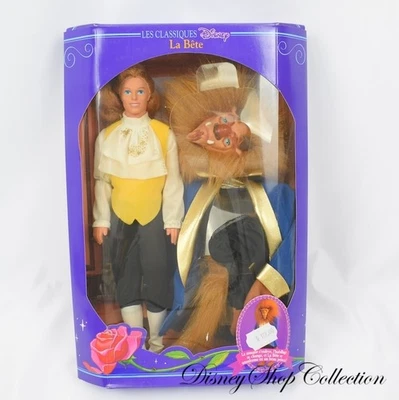 Poupée La Bête DISNEY MATTEL La Belle et la Bête Les classiques ref 2436 (VA) - Photo 1/3
