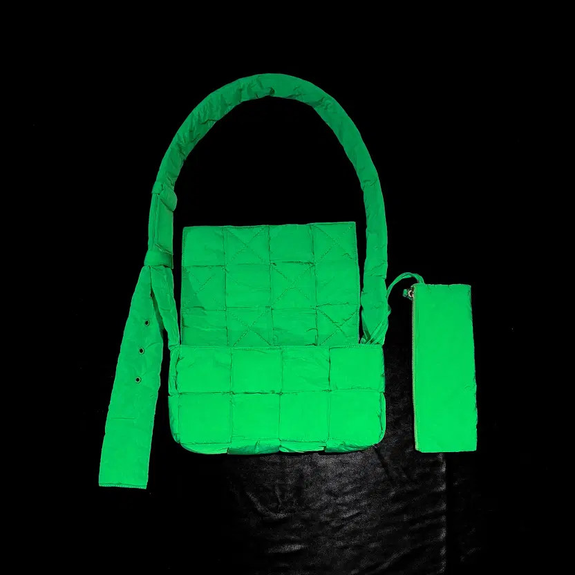 Bottega Veneta Padded Tech Cassette Bag - Parakeet, Pre-Owned thumbnail 4