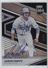 2020 Elite Extra Edition Prime Numbers B Signatures 20/62 Aaron Sabato Auto 11ym