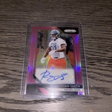2018 Panini Prizm - Rookie Autographs Roquan Smith #RA-RS Pink Prizm (AU, RC)