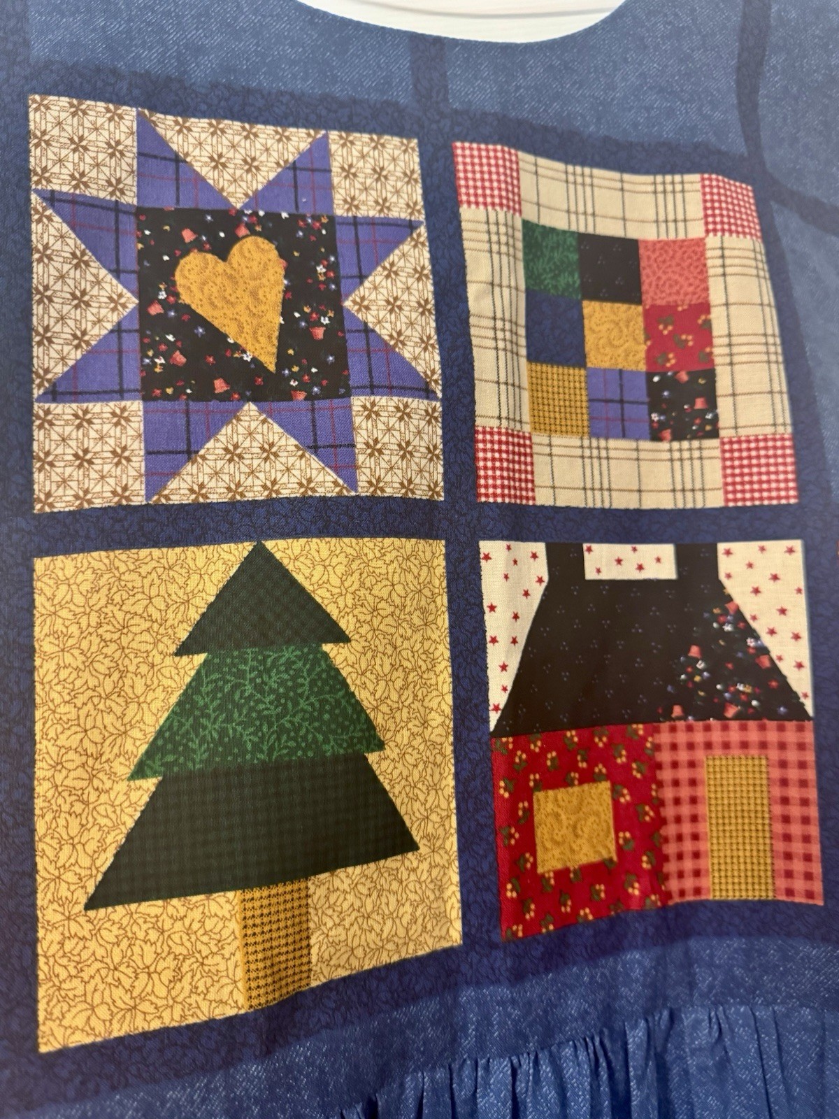 Vintage Handmade Patchwork Cottage Farmhouse Prai… - image 7