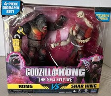 Godzilla x Kong the New Empire : Kong And Skar King Action Figures