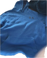 Under Armour Kids Youth Medium Hooded Blue Sweatshirt - NEW