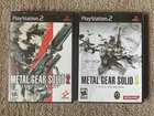 PS2 Metal Gear Solid 2 & 3 Subsistence game lot (good, unsealed)