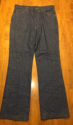 Vintage Maverick Boot Cut Jeans 36 Long USA Made 80s Denim A1513MW