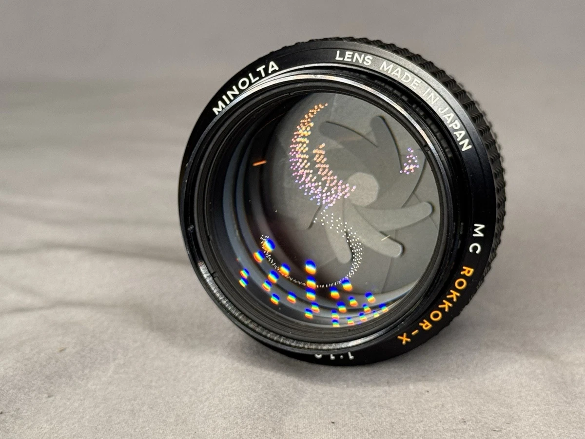 Minolta 58mm Focal f/1.2 Camera Lenses for sale | eBay