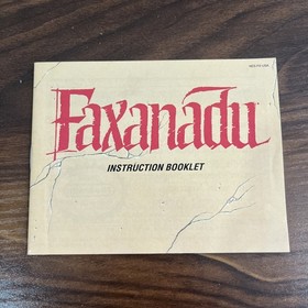 Faxanadu (Nintendo NES) 1989 casi completo en caja original sin espuma de poliestireno
