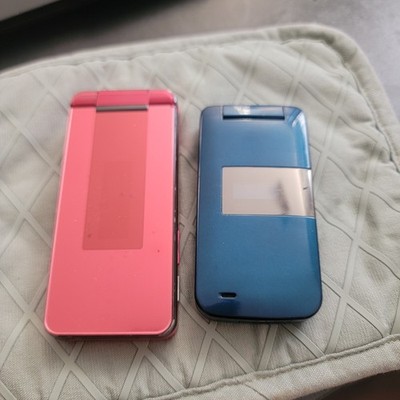 SoftBank  940SH 830sh Pink  AQUOS SHOT  Japanese Flip Phone garakei JP Set