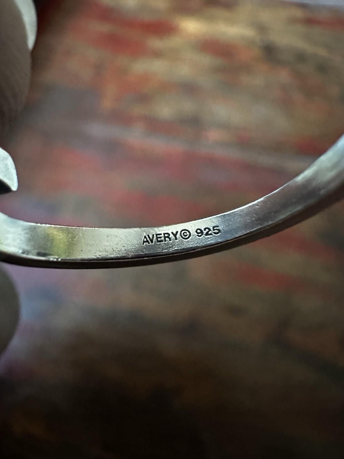 James Avery Script Initial “T” ring sterling silv… - image 7