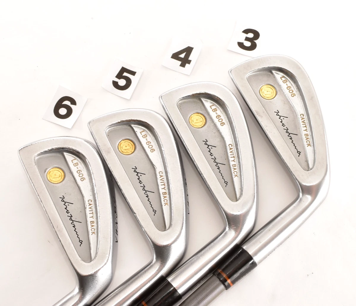 Honma LB-606 Cavity Back GP 3Star 4 Stück 3-4-5-6 RH Golfschläger Eisen Set R...