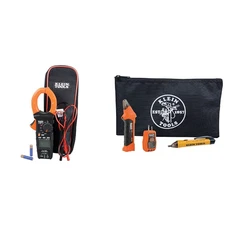 Digital Clamp Meter (CL900) and Circuit Breaker Finder Kit with Voltage Tester P