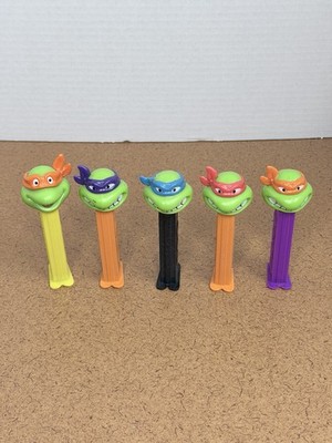 Vintage Mutant Ninja Turtles Pez Dispenser Lot