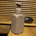 NEW, Bath & Body Works, Tan Glass, Refillable Foaming Soap Dispenser. ￼ — photo 2