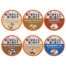 Variety Pack - Recyclable Single Serve Flavored Coffee Pods, 24 Count for Keu