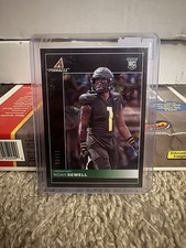 2023 Panini Chronicles Draft Picks Pinnacle Cracked Ice #/11 Noah Sewell RC Bear