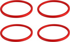 REZIPO 4 Pack Hummingbird Feeder Original Replacement Part Seal Rings 