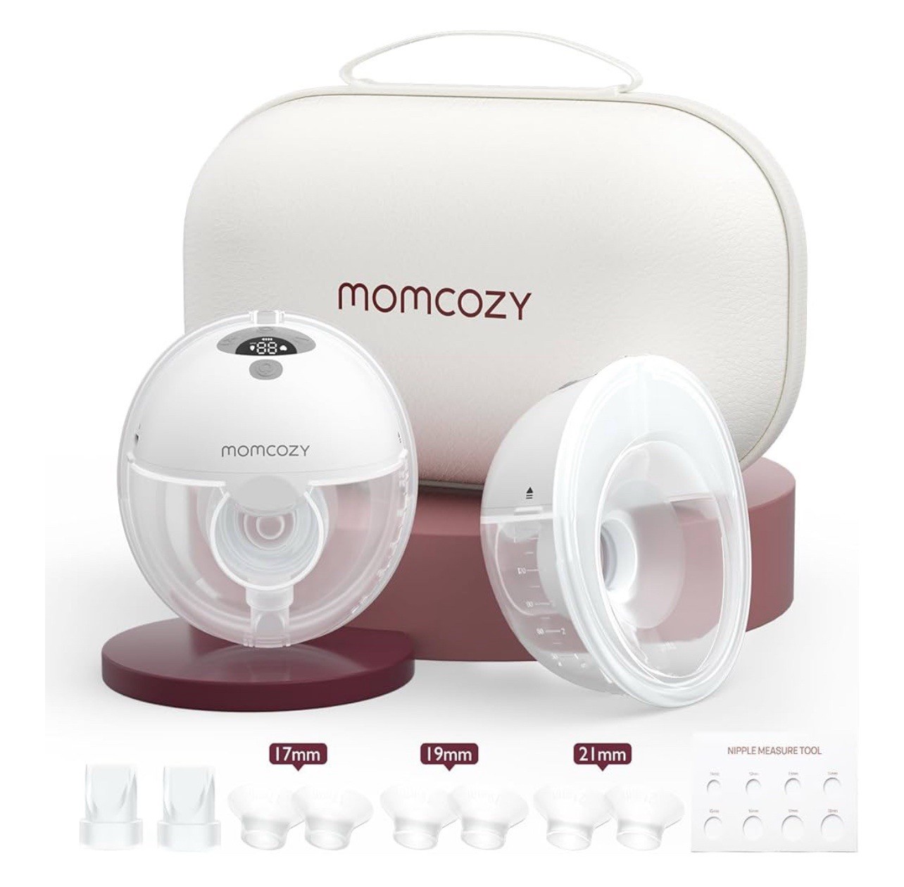 Momcozy M5 Hands-Free Wearable Electric Breast Pump-image