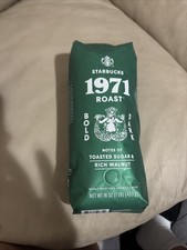 NEW Starbucks 1971 Roast Whole Bean 1lb Dark Roast Coffee