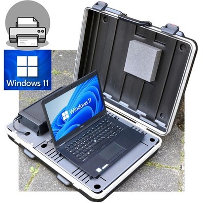 KOFFERLÖSUNG MIT DELL LATITUDE E7470 LAPTOP & EPSON WF-100 MOBILER DRUCKER M1089