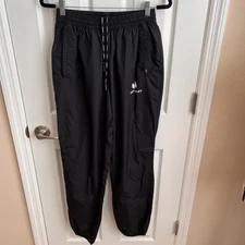 Hotsuit Sauna Pants Men's Workout Running Exercise Gym Fitness Black Size Large