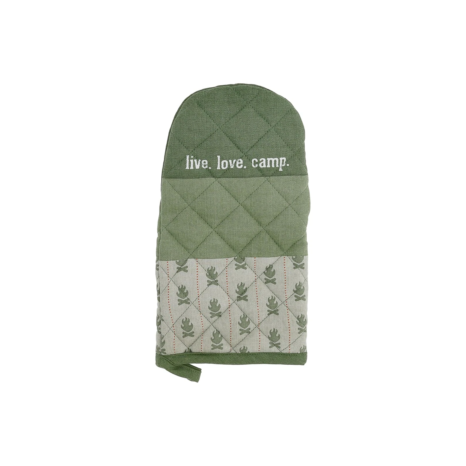 Live. Love. Camp. 12" Oven Mitt
Opens in a new window or tab