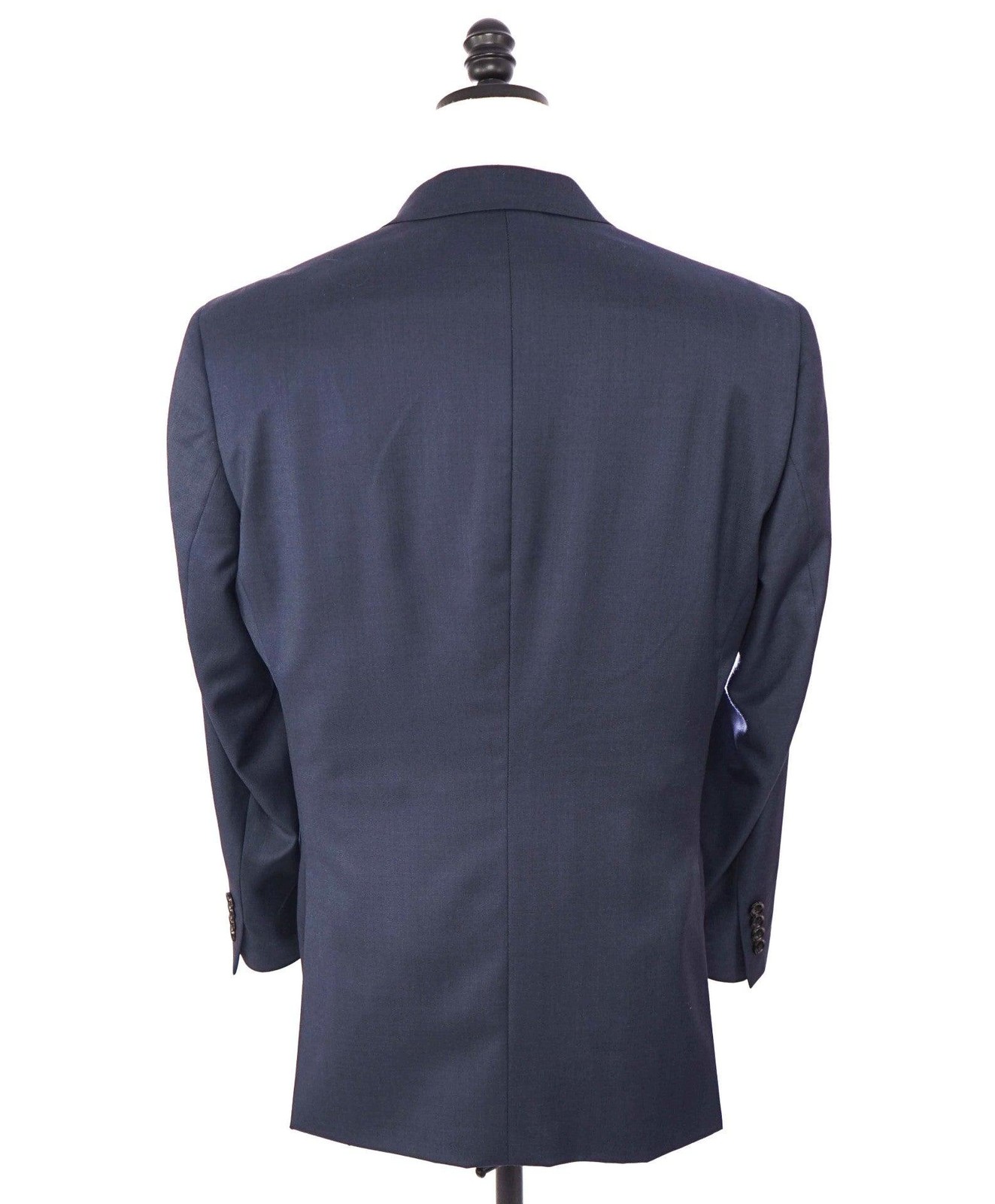 $595 TED BAKER - Solid Navy Blue Wool Blazer - 44R - image 11