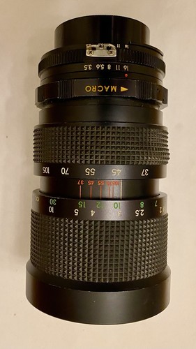 OBJECTIF AUTOMATIQUE SOLIGOR 200 mm F3,5 avec RÉGLAGES EE pour MIRANDA