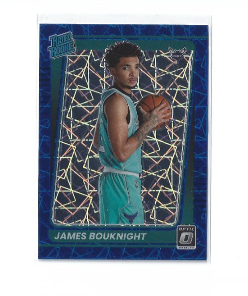 2021-22 Panini Donruss Optic James Bouknight Rated Rookie Blue Velocity #151
