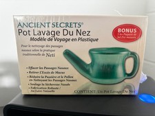 Ancient Secrets Nasal Cleansing Pot Plastic T...