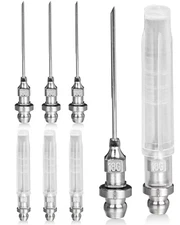 Whtawtaw 8 Pcs Bearing Grease Gun Needle Accessory Set, Small 