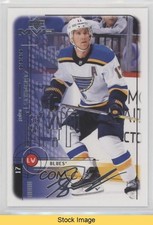 2018 MVP 1998-99 20th Anniversary Tribute Silver Script Jaden Schwartz READ ss3