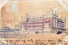Vintage Postcard, Original Chamberlin Hotel at Ft Monroe