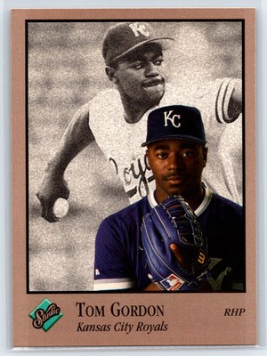 1992 Leaf Studio Tom Gordon Kansas City Royals #182