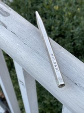 RARA MATITA SCULTOREA n.2 solo guscio esterno BVLGARI PENNA ARGENTO STERLING