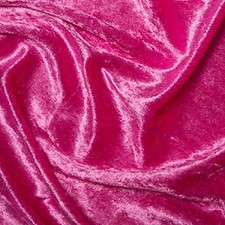 Crushed Velvet Velour Fabric Stretch Material - Polyester - 150cm (59") wide